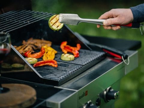 גריל גז במקום פחם